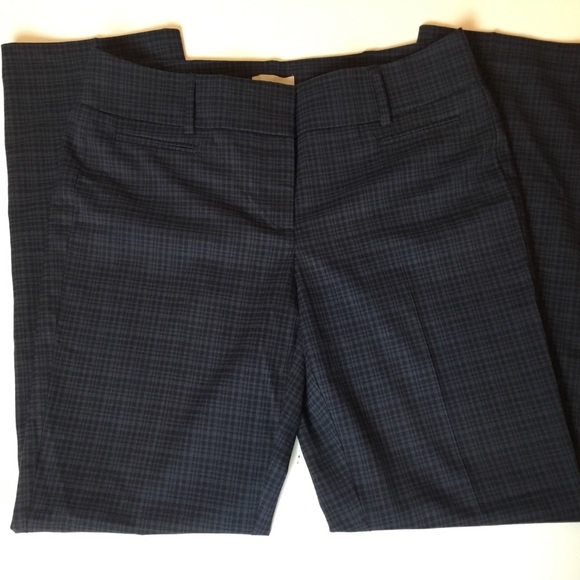 LOFT Pants - Ann Taylor LOFT Original Plaid Windowpane Pants 8
